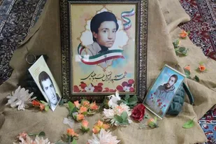 یادواره شهدا در حسینیه قمر بنی هاشم بشنیغان میبد برگزار شد