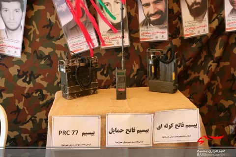 برپایی نمایشگاه دفاع مقدس گردان حضرت ولی عصر(عج)در ساوه