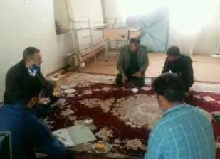 نشست برنامه ریزی اجرای رزمایش همدلی در روستای ویست خوانسار