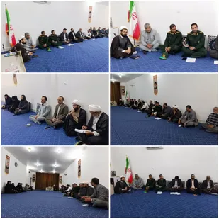 برگزاری جلسه قرارگاه شهید حاج قاسم سلیمانی محله مسجد علی بن ابیطالب (ع) و روستای تقاب