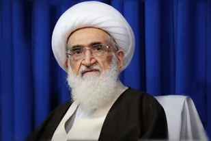 قرائت پیام آیت&zwnj;اللّه نوری همدانی به یادواره شهدای روحانی استان همدان