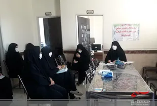 جلسه تربیت و تعالی و عقیدتی سیاسی حوزه حضرت فاطمه الزهرا(س) بهار