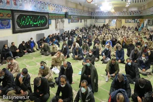 بزرگداشت دومین سالگرد شهادت سردار بزرگ اسلام شهید سلیمانی در تیپ انصارالحسین(ع) همدان