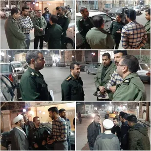 سرکشی فرمانده سپاه پیشوا از روستای سرگل/ پیگیری مشکلات روستا و گفتگو با مردم