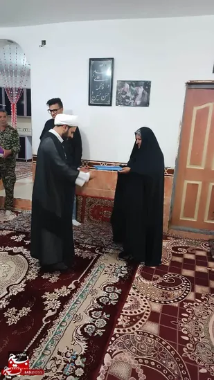 برگزاری یادواره شهدای خانگی شهید اکبری نژاد در منزل پدرآن شهید به مناسبت ایام مبارک فجر روستای کشیت گلباف