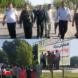 همایش بزرگ پیاده&zwnj;روی به مناسبت هفته دفاع مقدس؛ تجلی همدلی و پاسداشت ایثار