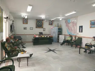 دیدار فرمانده انتظامی شهرستان شاهرود با ارشد آجا در استان سمنان