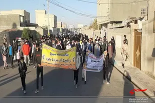 برگزاری همایش پیاده روی خانوادگی در هامون