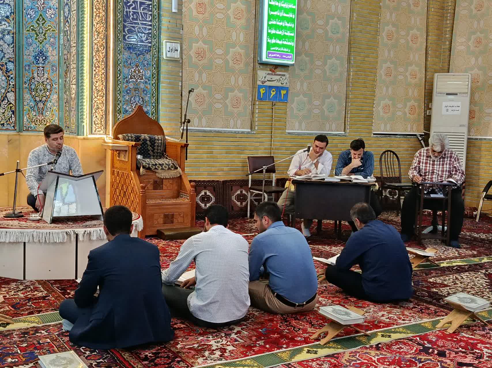 چهل و پنجمین دوره مسابقات قرآن پایوران و سربازان سپاه عاشورا در تبریز برگزار شد