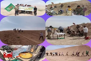 اردوی یک روزه به همت پایگاه بسیج امام حسن مجتبی (ع) سرخه برگزار شد