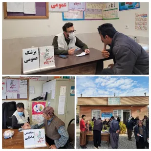 اعزام تیم بسیج جامعه پزشکی شهرستان ملکشاهی به روستای محروم بلوطستان