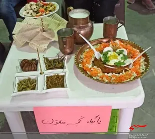 برگزاری &laquo;جشنواره غذا &raquo; در هفته بسیج به همت بسیج جامعه زنان سپاه ناحیه اشتهارد