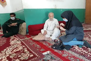 بیماران شهرستان بمپور به صورت رایگان ویزیت شدند