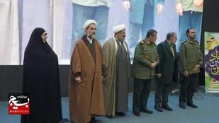 آئین گرامیداشت روز پاسدار همزمان با میلاد پرنور سیدالشهدا(ع) در سپاه استان قزوین