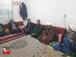 دیدار و تجلیل از خانواده های معظم شهدای قنواتی و عبادی بخش چم خلف عیسی هندیجان