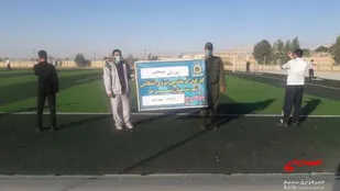 برگزاری همایش پیاده روی و ورزش صبحگاهی در سرخه+ تصاویر