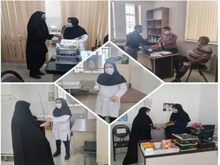 تجلیل از مدافعان سلامت در هفته دفاع مقدس