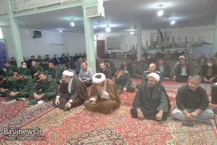 دیدار جمعی از پاسداران و رزمندگان دفاع مقدس با امام جمعه ملایر