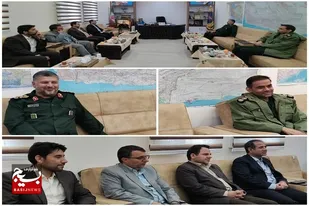 دیدار و گفتگوی رییس دانشگاه علوم پزشکی زاهدان با فرمانده &zwnj;&zwnj;قرارگاه قدس نیروی زمینی جنوب شرق کشور&zwnj;