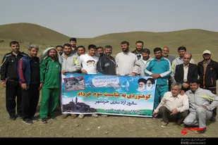 کوهپیمایی بسیج ادارات و اصناف فامنین به&zwnj;مناسبت آزادسازی خرمشهر
