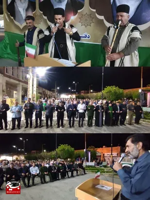 برگزاری مراسم باشکوه محلی بختیاری در لالی در خونخواهی رهبر شهید انقلاب