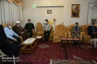 دیدار اعضای بسیج رسانه ملایر با خانواده شهید &laquo;اصفهانی&raquo;