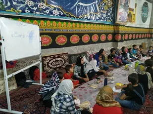 اردوی جهادی عهد خدمت دانشجویان بسیجی شاهین شهر