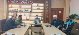 بازدید وسرکشی از شرکت ایجاد رزمیاران (کارخانه شاتون سازی)نایین توسط دبیر ستاد امر به معروف ونهی از منکر شهرستان نایین