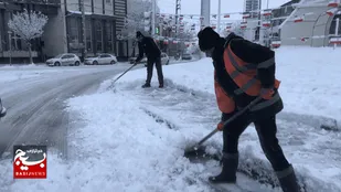 آغاز علمیات برف&zwnj;روبی در شهر خلخال