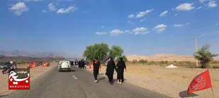 حماسه حضور عاشوراییان جنوب کرمان در پیاده&zwnj;روی جاماندگان اربعین حسینی/آستان امامزاده سید عبدالله (ع)؛ نگینی از عشق رضوی در دل جبالبارز جنوبی شهرستان عنبرآباد