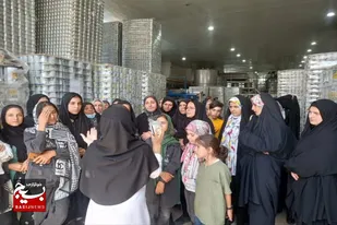 اعزام ۱۰۰ نفر از بسیجیان حوزه حضرت معصومه(س) صالح آباد به اردوی راهیان پیشرفت