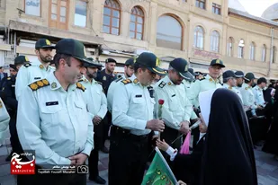 اجتماع مردم همدان در حمایت از طرح نور فراجا