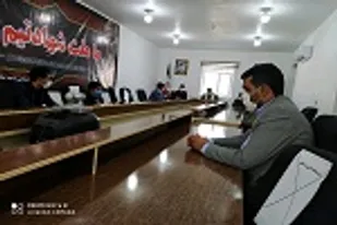 دیدار کسبه و بازاریان هیرمند با فرمانده ناحیه مقاومت بسیج این شهرستان