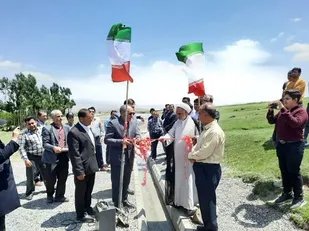 افتتاح طرح احیا و مرمت قنوات روستای تازه&zwnj;کند&zwnj; طهماسب در اهر