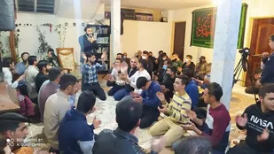 مراسم جشن میلاد حضرت زهرا سلام الله علیها در جمع بسیجیان گردان 107 امام حسین علیه السلام