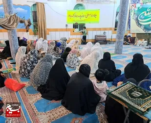 اعتکاف دانش آموزی و حلقات صالحین در میانکوه