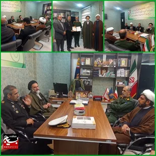 دیدار ارشد نظامی آجا در استان مازندران با فرمانده سپاه شهرستان نوشهر