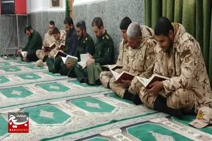 برگزاری محفل انس با قرآن کریم در سپاه ناحیه رزن