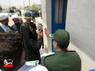 افتتاح پروژه محرومیت&zwnj;زادیی ایستگاه پمپاژ آب در شهرستان جم