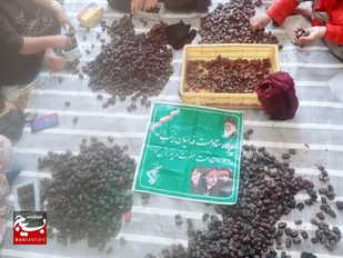 همتی جهادی جهت کمک به کشاورزان در نصرت آباد