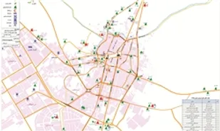جانمایی موکب&zwnj;های ایرانی مستقر در کربلا+ عکس و نقشه PDF