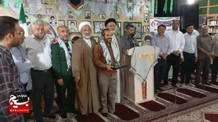 مراسم شب خاطره حوزه امام سجاد(ع) دهقاید شهرستان دشتستان