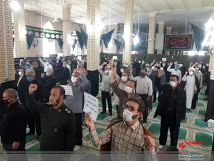اعلام انزجار و محکومیت نماز گزاران جمعه شهرستان زرندیه