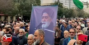 وداع مردم مشهد با مرثیه&zwnj;خوان حرم رضوی/ پیکر "ماهرخسار" در حرم امام رضا(ع) آرام گرفت + عکس و فیلم