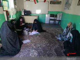 نظارت ستادی از پایگاه های حوزه حضرت خدیجه (س)خواهران راز