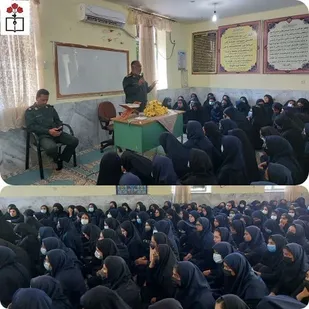 نشست بصیرتی  بسیج دانش آموزی بعثت به مناسبت هفته عقیدتی سیاسی در رودان