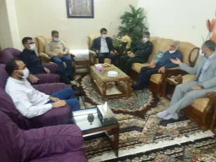 دیدار با خانواده معظم شهدا در شادگان