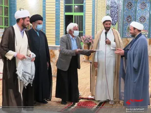 تجلیل و معارفه مبلّغ روستای قرقر