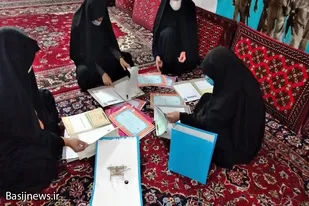 مهد قرآن فرشته های آسمانی سرخه آغاز به کار کرد
