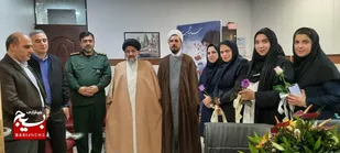 دیدار امام جمعه و فرمانده سپاه تنکابن از کادر درمان بیمارستان بمناسبت روز پرستار